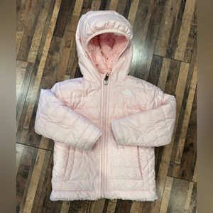 The North Face Kids Pink Puffer Jacket